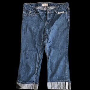 Banana Republic Capri Jean Stretch Size 30/10